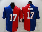 Nike Bills 17 Josh Allen Blue Red Two Tone Vapor Untouchable Limited Jersey,baseball caps,new era cap wholesale,wholesale hats